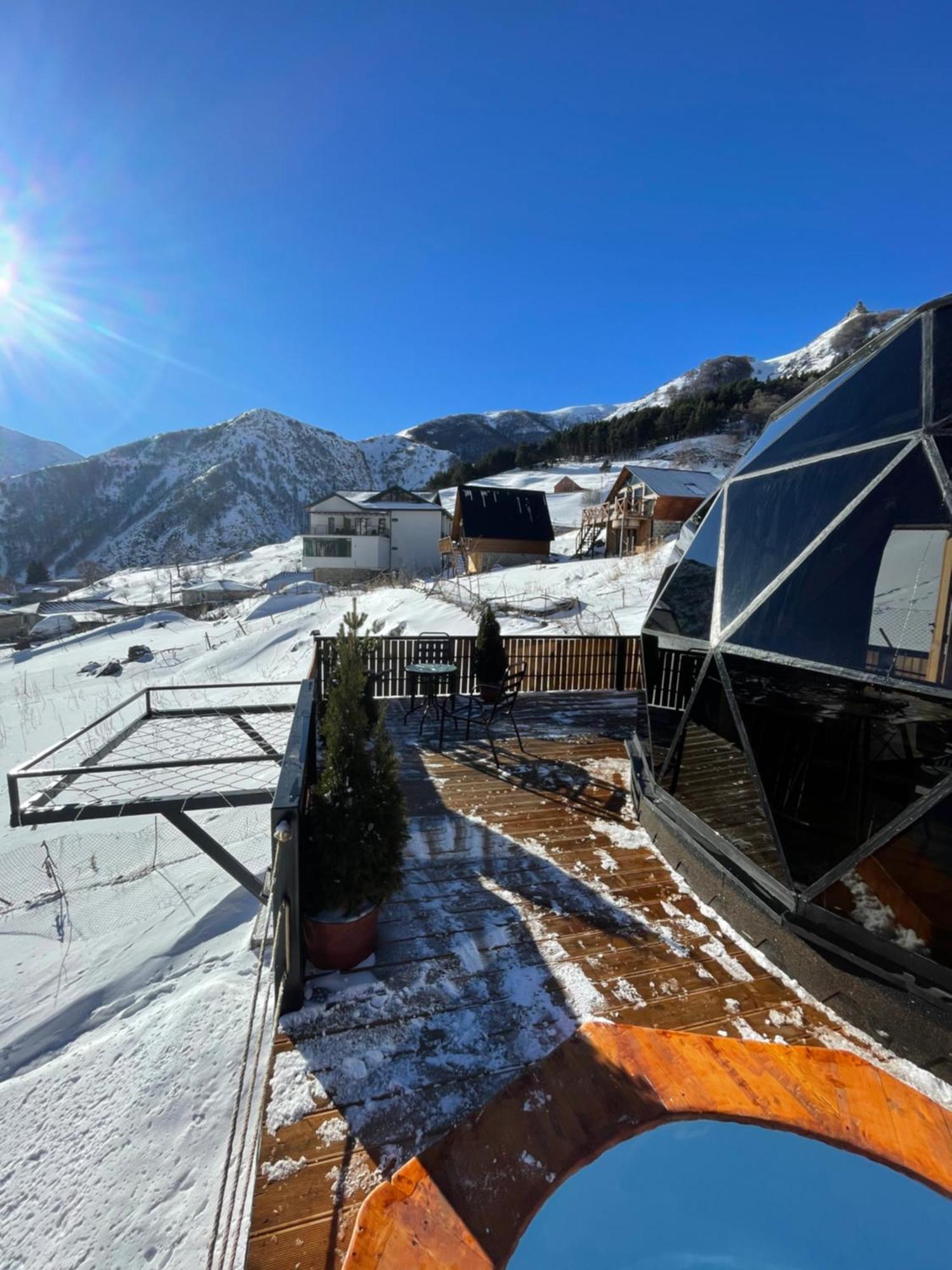 Gabua Glamping Villa Kasbegi Buitenkant foto