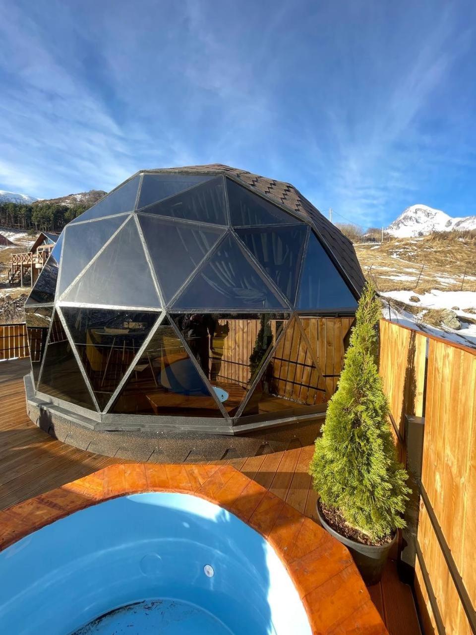 Gabua Glamping Villa Kasbegi Buitenkant foto